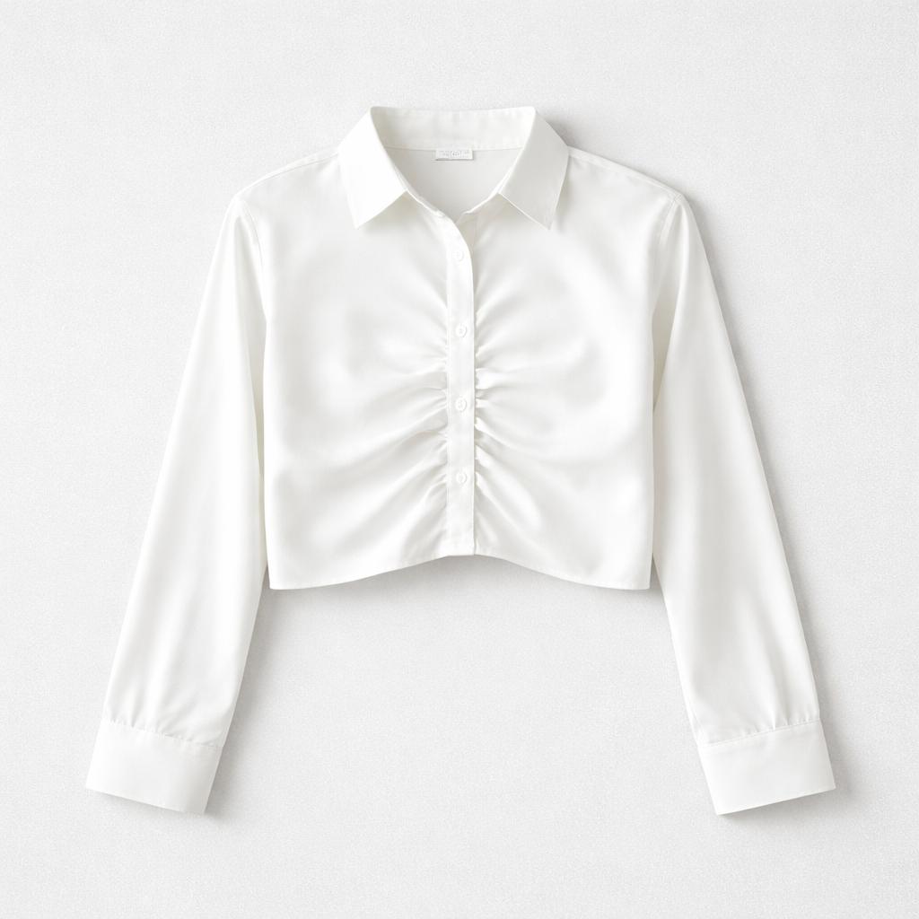 CAMISA RAS - BLANCA